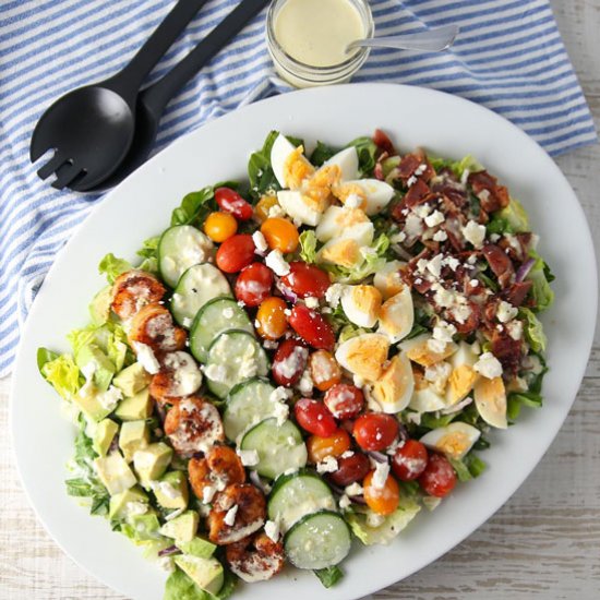 Blackened Shrimp Cobb Salad