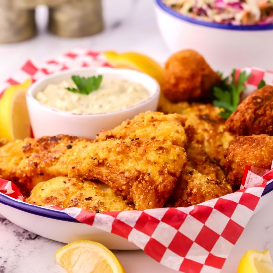 Crispy Fried Grouper