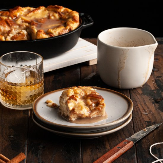 Bread Pudding with Bourbon Sauce