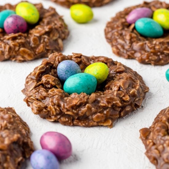 No Bake Robin’s Nest Cookies