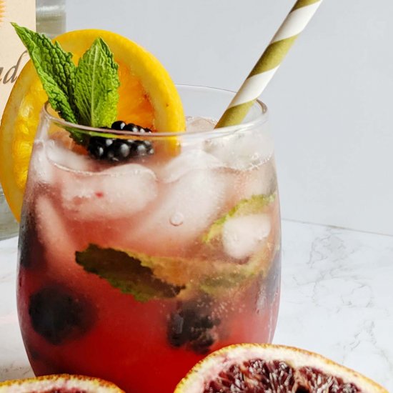 Blackberry Blood Orange Refresher