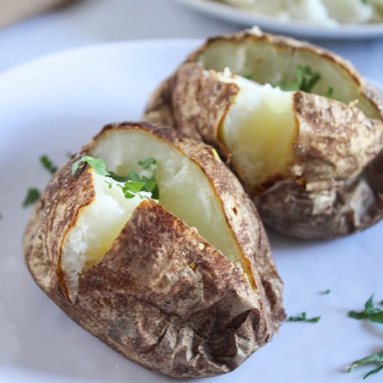 Air Fryer Baked Potatoes