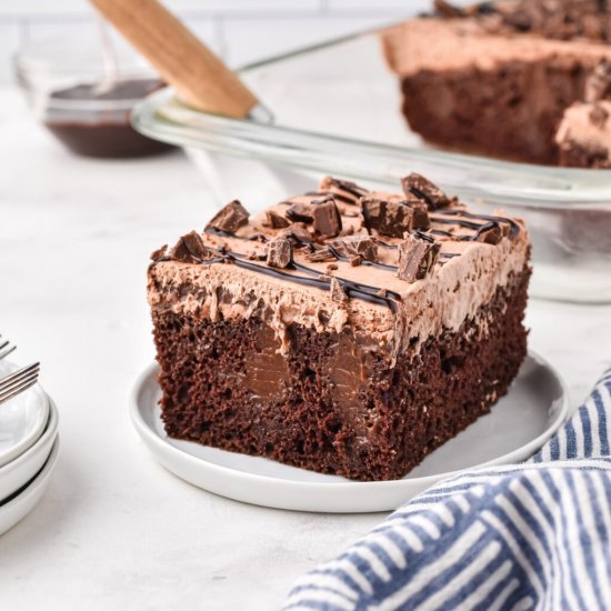 Chocolate Poke Cake