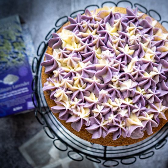 Earl Grey and Lavender Cake