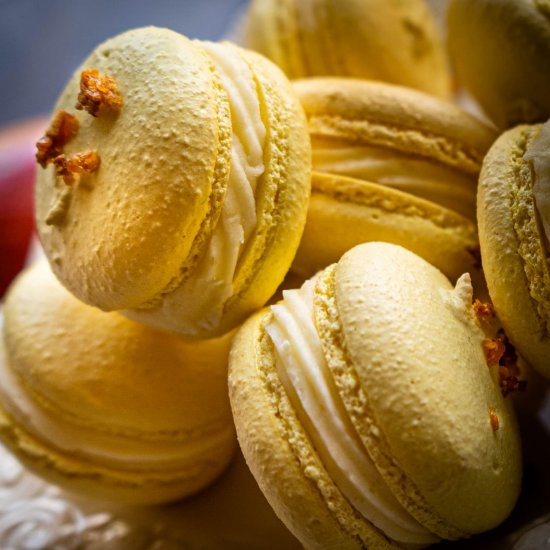 Easy Mango Macarons