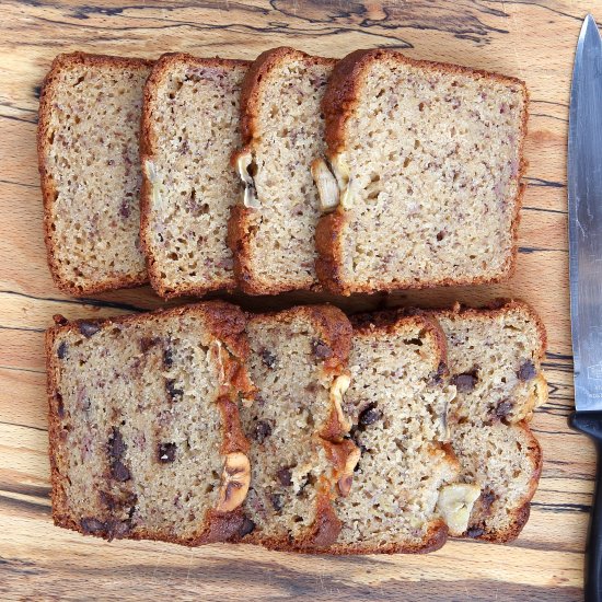 Gluten Free Banana Bread