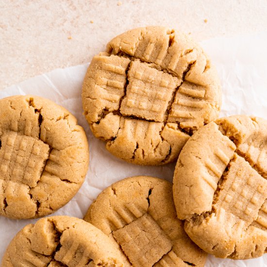 Small Batch Peanut Butter Cookies