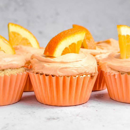 Orange Cupcakes