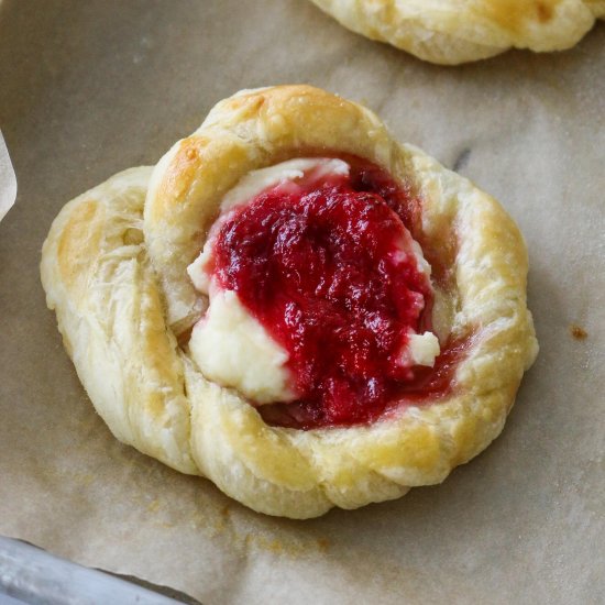 Strawberry Danish