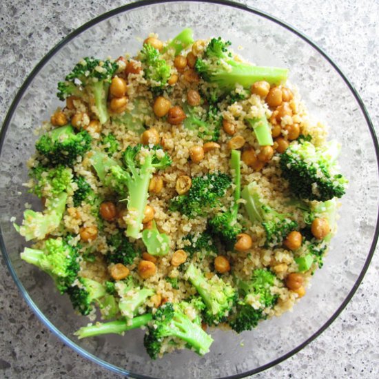 Broccoli Bulgur Salad