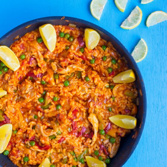 Chicken and Chorizo Paella