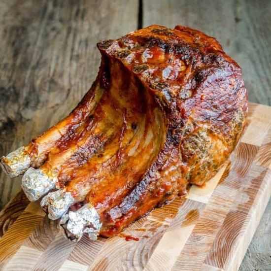 Smoked Rack Of Pork