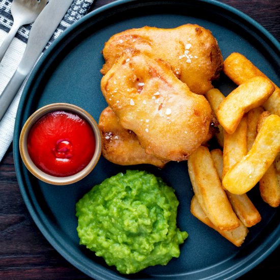 Spam Fritters in Beer Batter