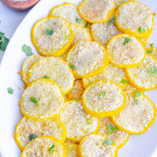 Parmesan Baked Squash