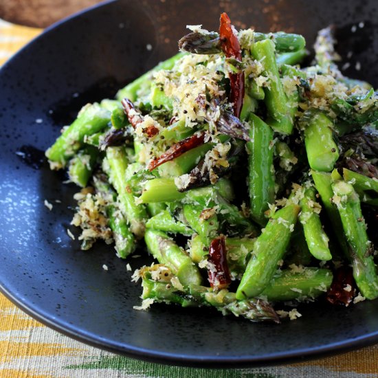 Indian-style asparagus