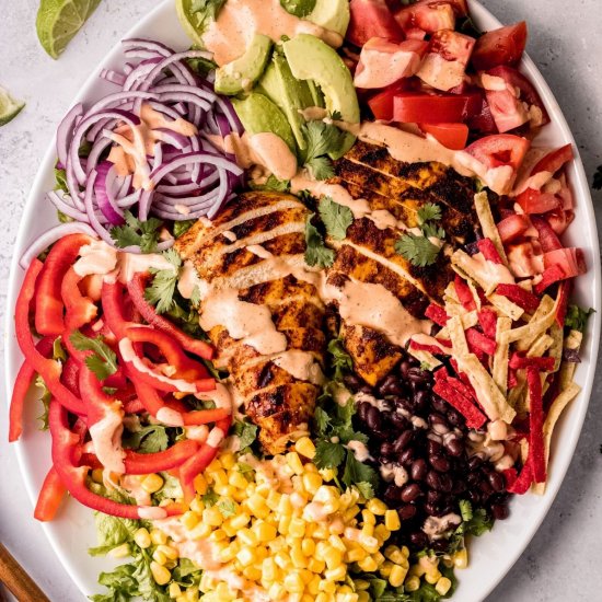 Spicy Southwest Chicken Salad