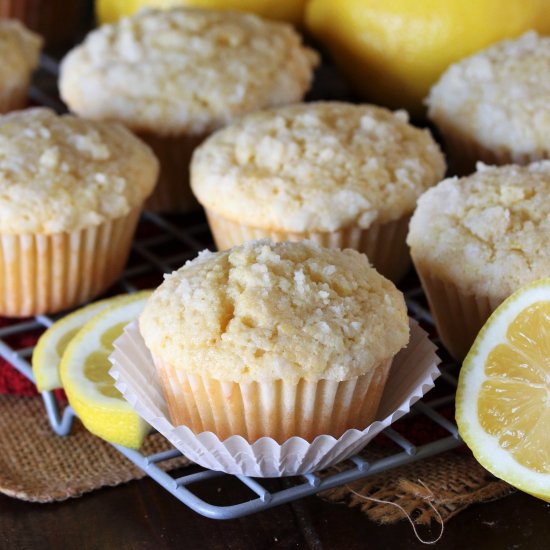 Lemon Crumb Muffins