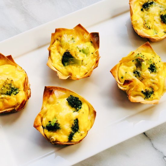 Breakfast Egg Muffins in Nests