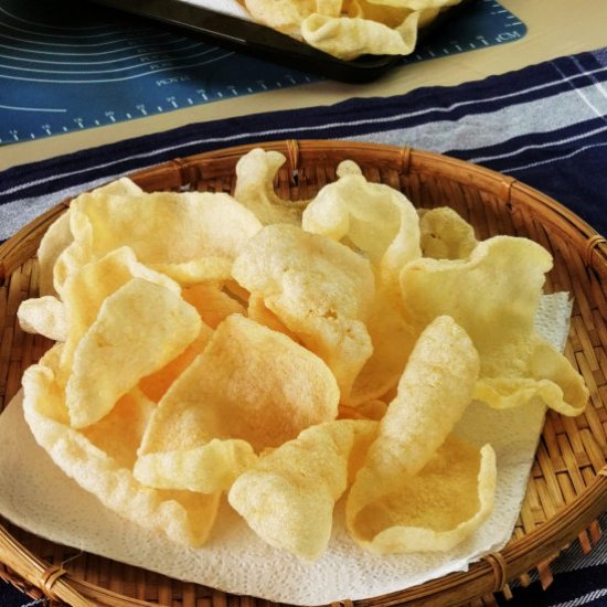 Prawn cracker (shrimp chip / 虾饼)