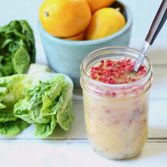 Meyer Lemon Peppercorn Vinaigrette