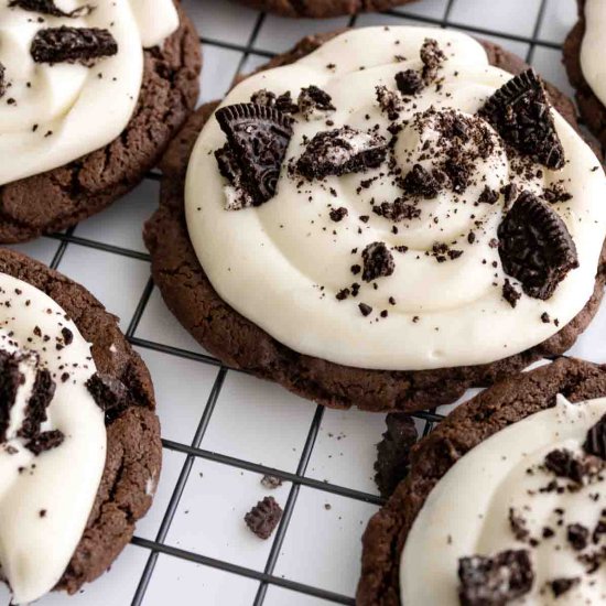 Oreo Cheesecake Cookies