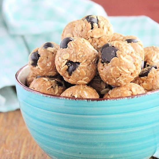 Chocolate & PB Granola Bites