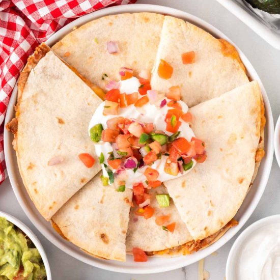 Air Fryer Quesadillas