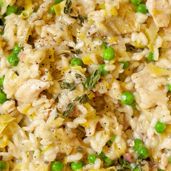 Chicken and Leek Risotto