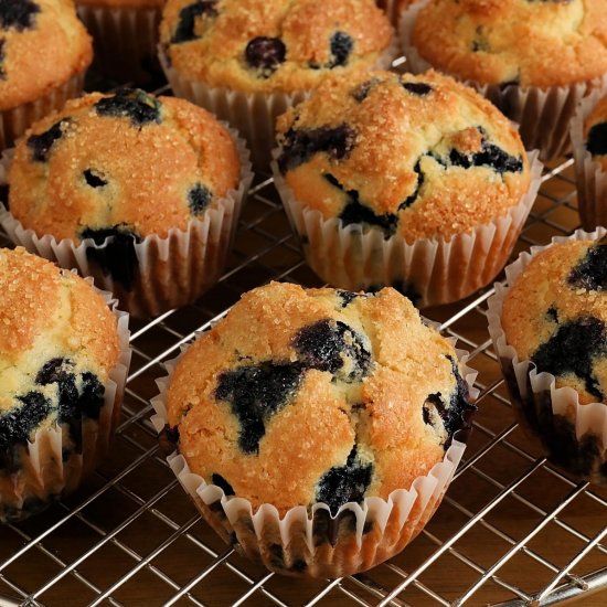 Gluten-Free Blueberry Muffins