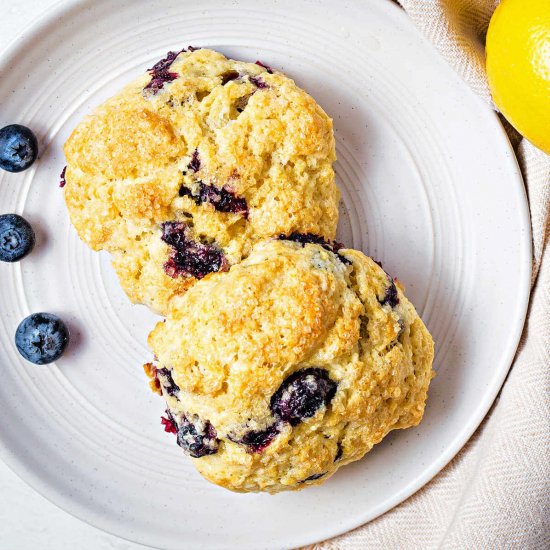 blueberry scones