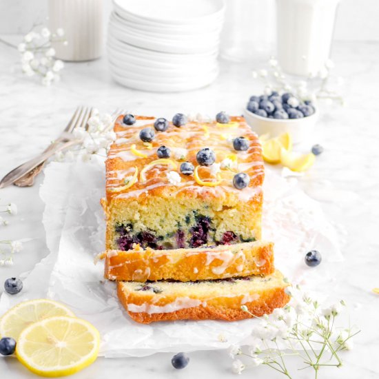 Lemon Blueberry Loaf Cake