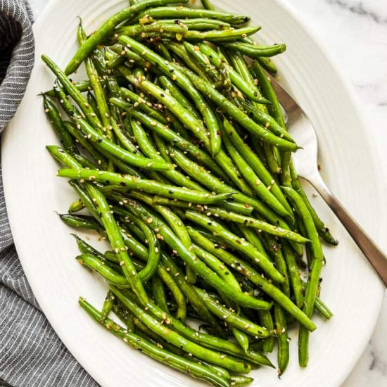 Asian Style Green Beans