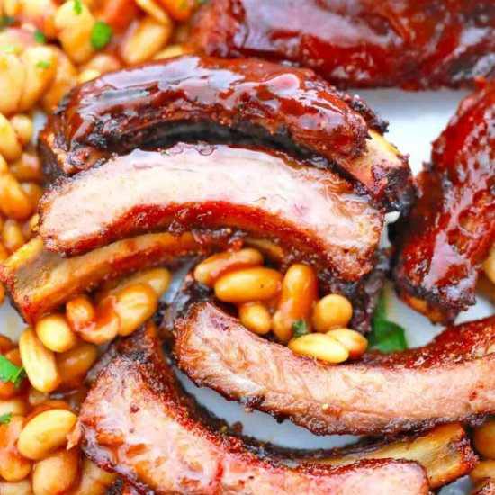 Air Fryer Pork Ribs