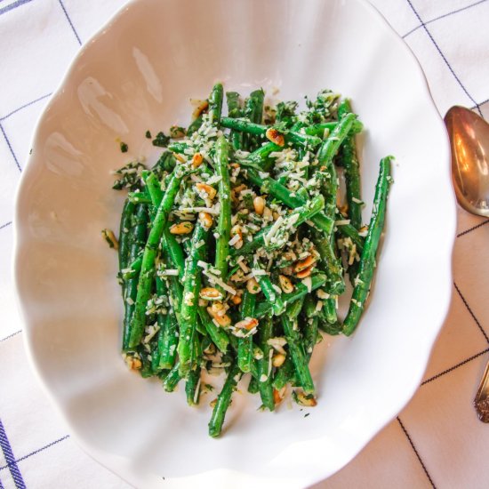 Green Beans Gremolata