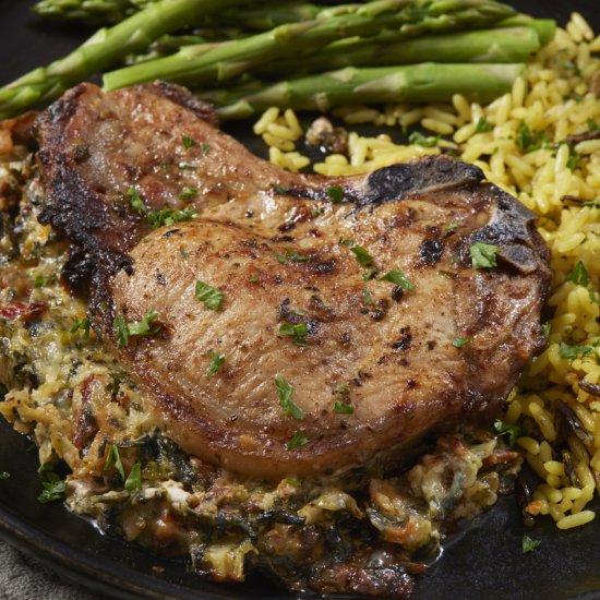 Maple Mustard Pork Chops