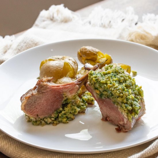 Rack of Lamb with Parsley