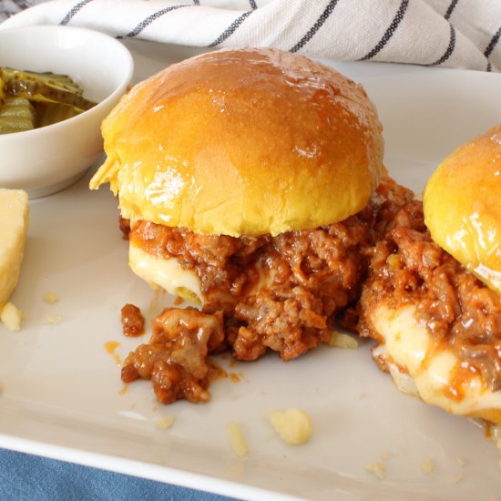 Cheesy Sloppy Joe Bake