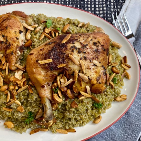 Freekeh with Chicken