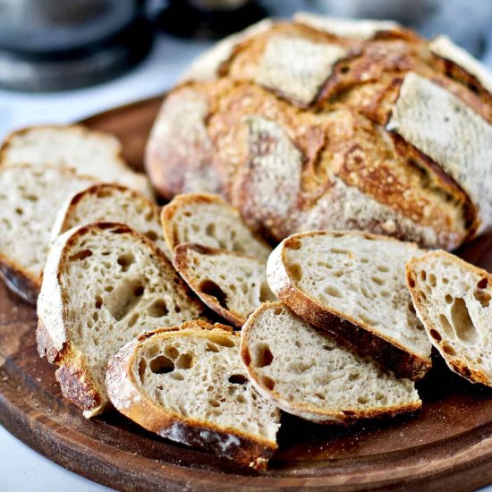 Double Levain Pilsner Bread