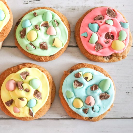 Easter Chocolate Chip Cookies