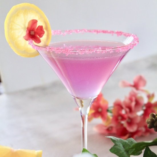 Lemon Ginger Empress Gin Martini