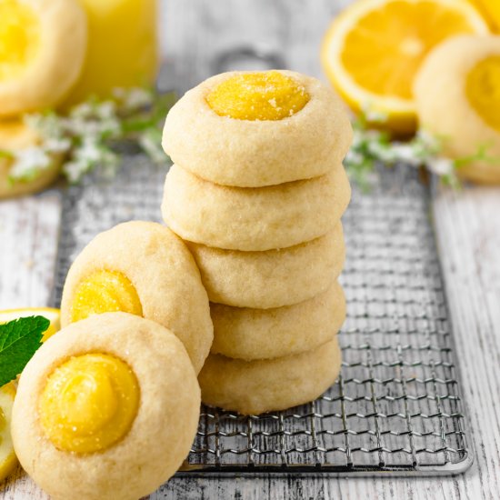 Lemon Curd Cookies