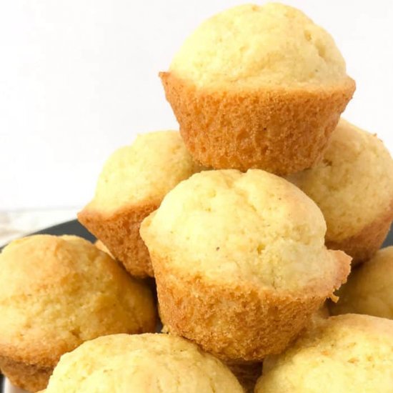 Easy Mini Cornbread Muffins Recipe