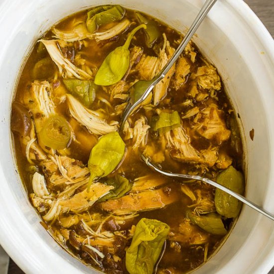 Crock Pot Mississippi Chicken