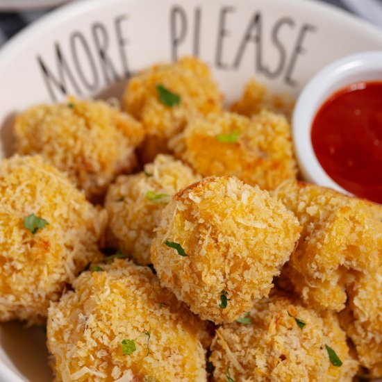 Crispy Baked Mac and Cheese Bites