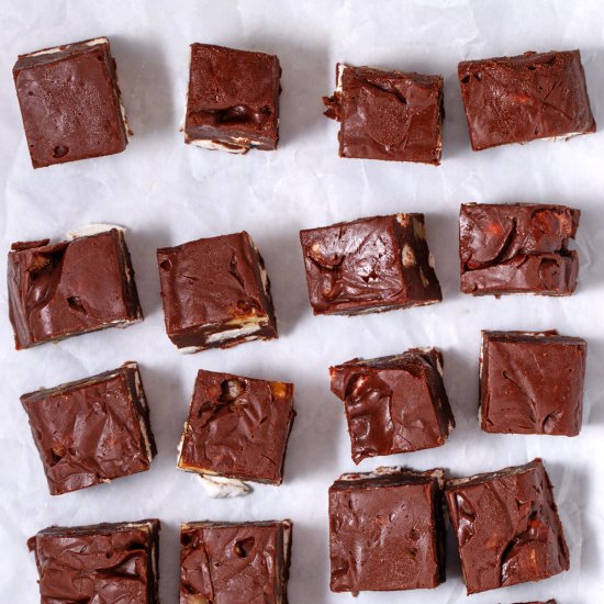 Easy Chocolate Chips Fudge