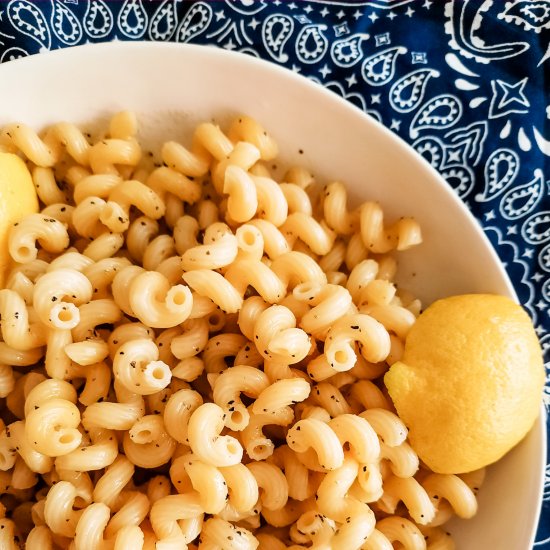 Honey Lemon Pepper Sauce Pasta