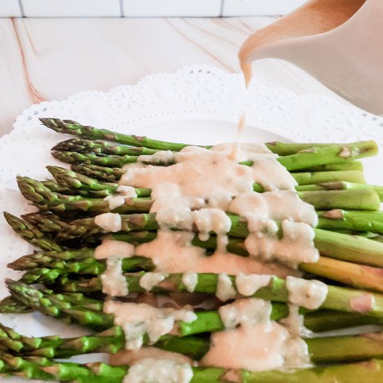 Air Fryer Asparagus Parmesan