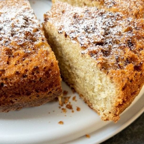 Best Potato Flour Cake with Eggnog