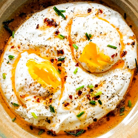 Turkish Poached Eggs